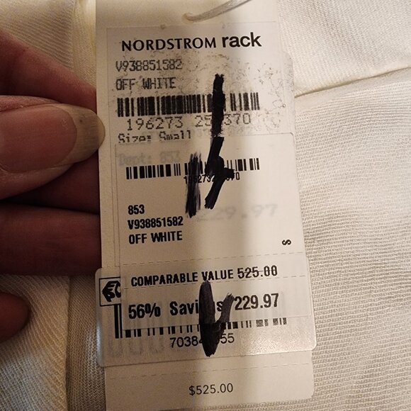 Vince Paneled Scoop Neck Dress NWT White Small - Picture 7 of 15